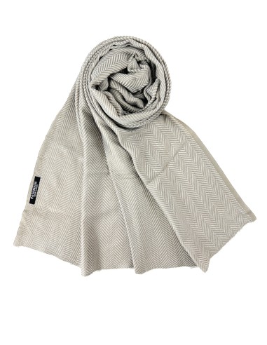 Harringbone Design Cashmere Fine Wool Stole